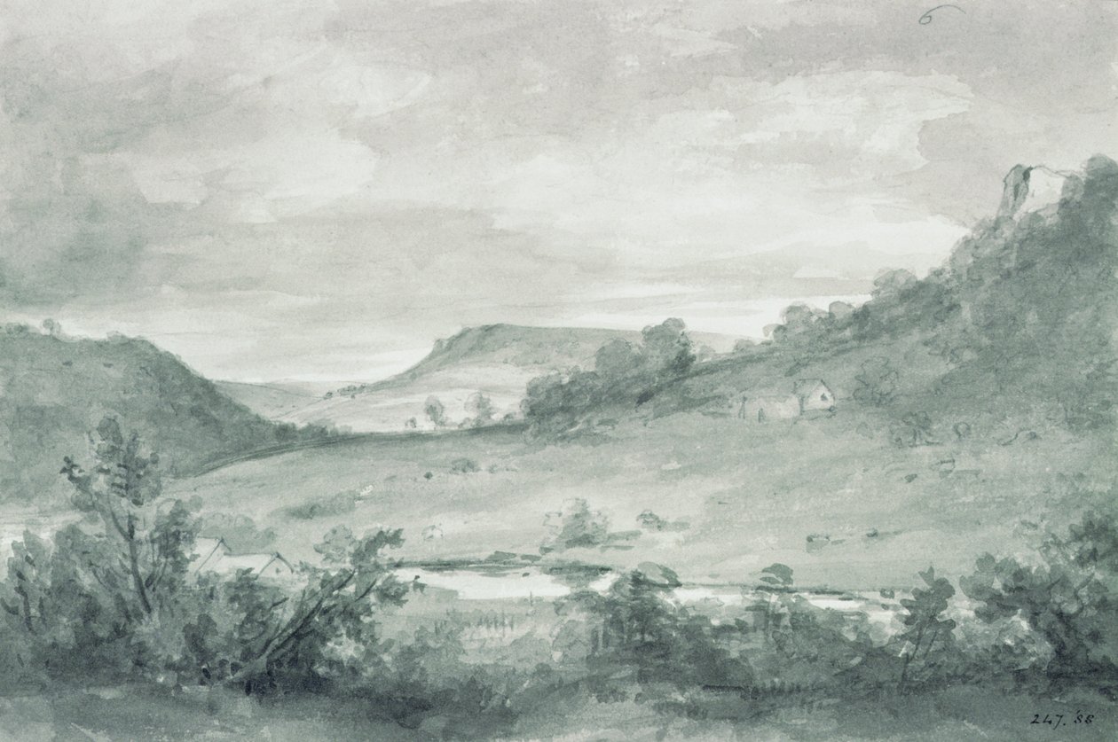 Matlock High Tor - John Constable