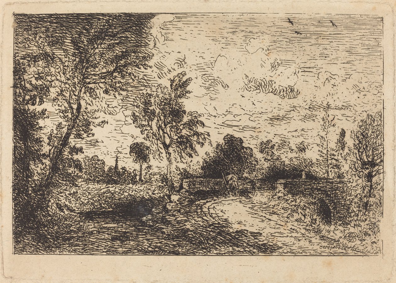 Pont de Milford - John Constable