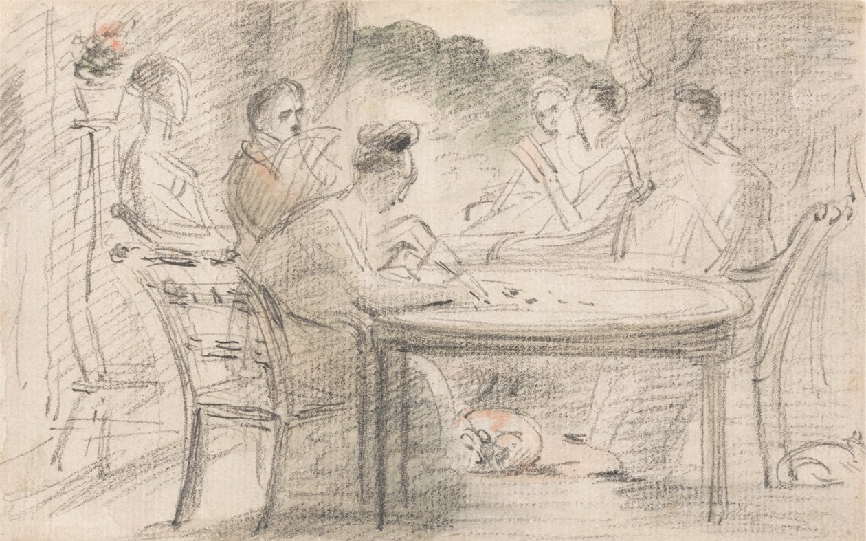 M. Hobson de Markfield et sa famille - John Constable