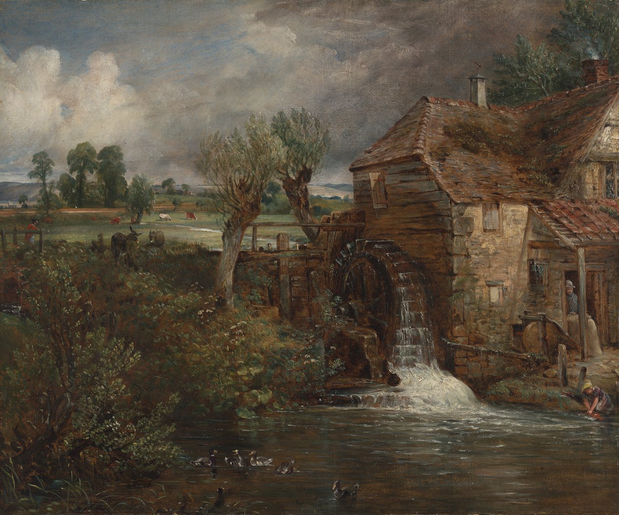 Moulin de Parham, Gillingham - John Constable