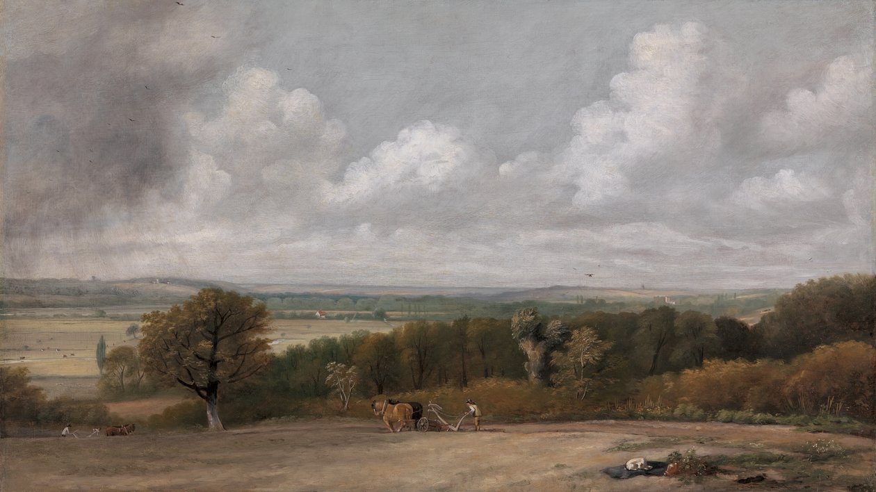 Scène de labour en Suffolk, 1824 à 1825 - John Constable