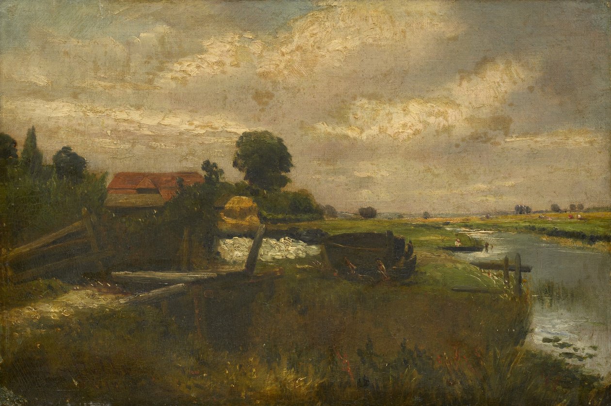 Vue de rivière - John Constable
