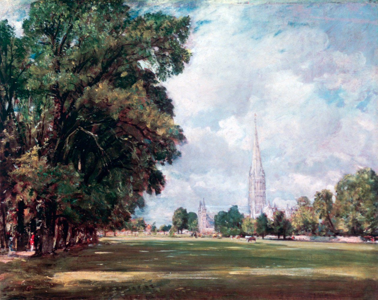 La Cathédrale de Salisbury depuis Lower Marsh Close - John Constable
