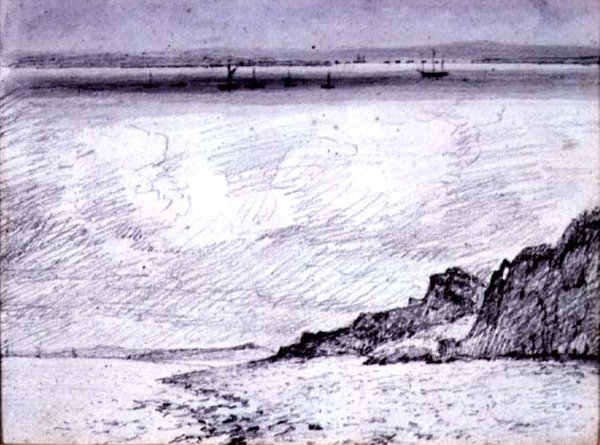 Sheerness ; Scène côtière près de Southend, 1814 - John Constable