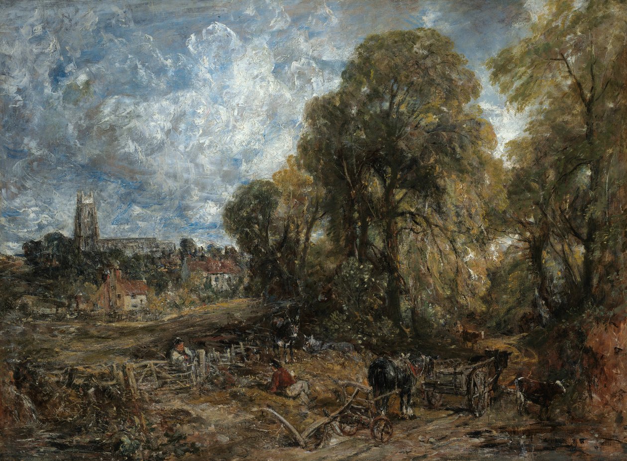 Stoke-by-Nayland, 1836 - John Constable