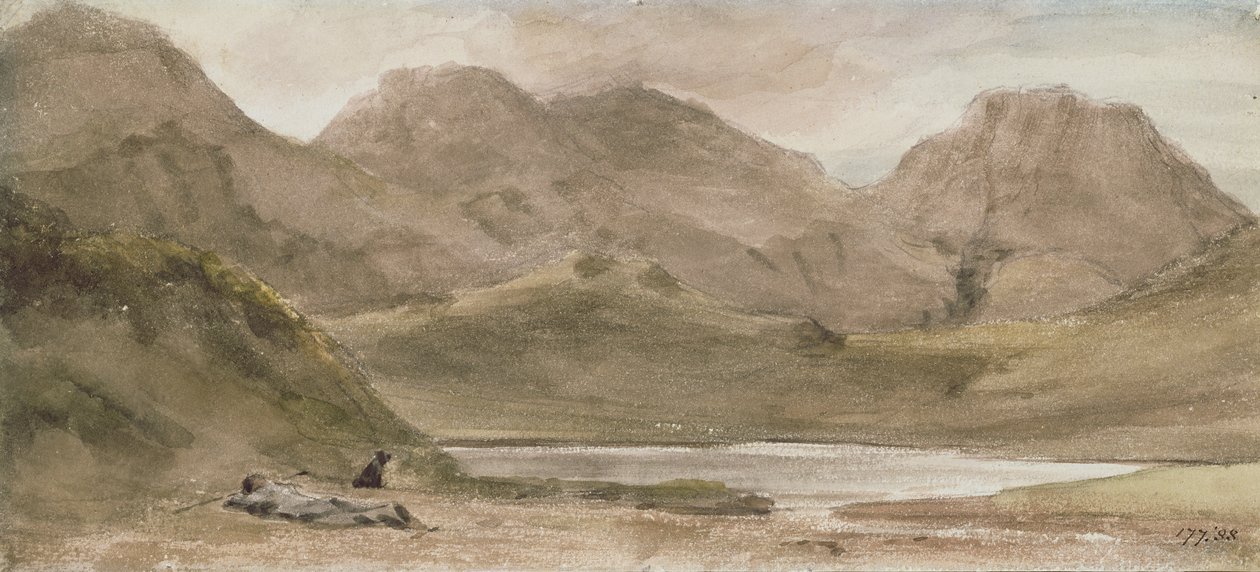 Sty Head Tarn, 12 octobre 1800 - John Constable