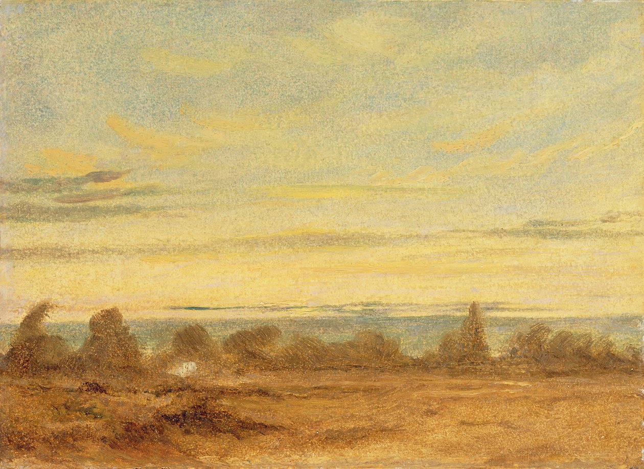 Été - Paysage du soir - John Constable