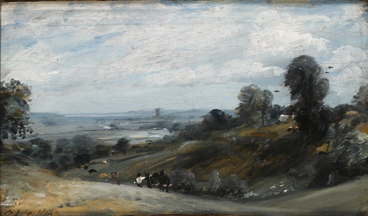 La vallée de Dedham depuis Langham, 1812 - John Constable