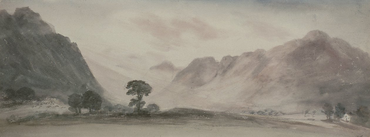 Vue à Borrowdale - John Constable
