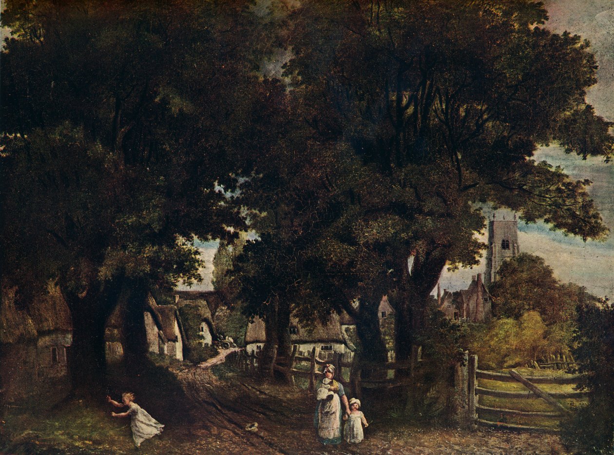 Water Lane, Dedham, vers 1802, 1911 - John Constable