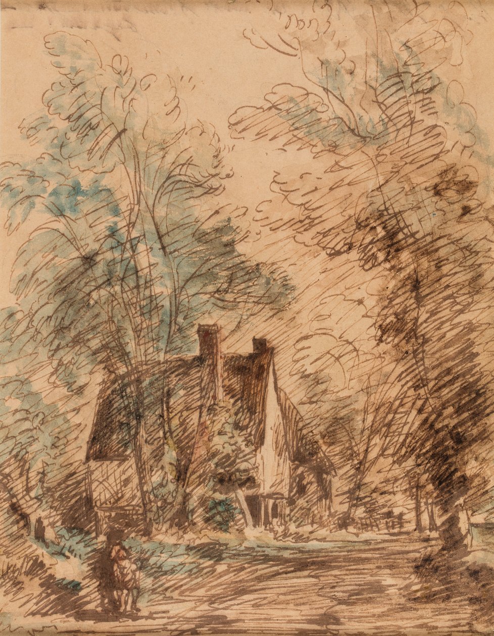 Water Lane, Stratford St. Mary - John Constable