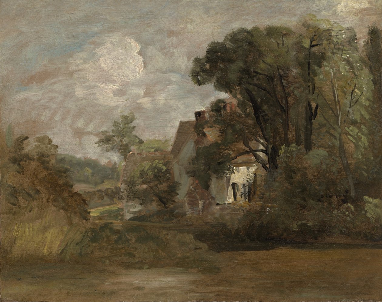 Maison de Willy Lott, vers 1812-13 - John Constable