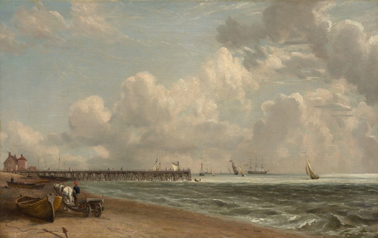 Jetée de Yarmouth, vers 1822-23 - John Constable