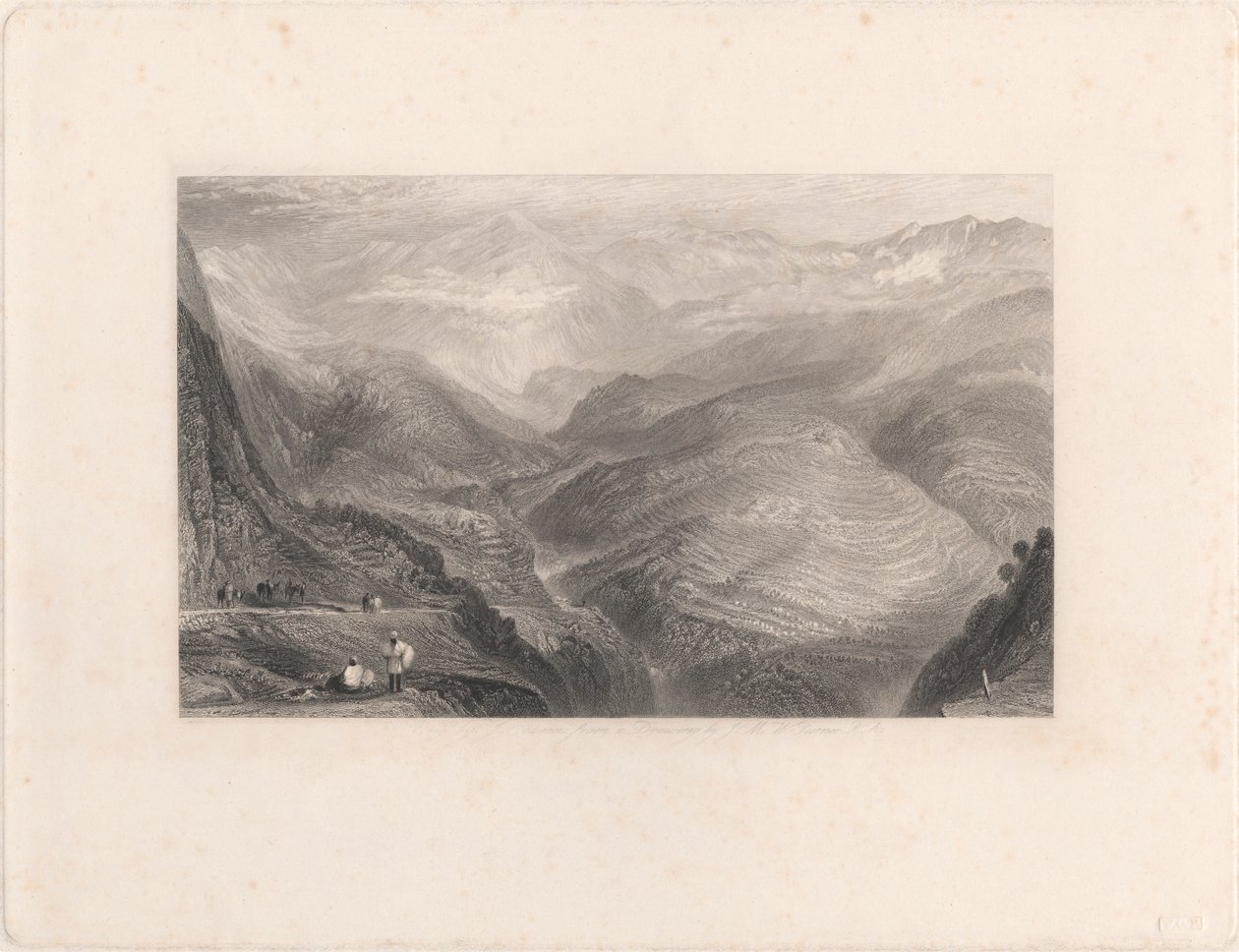 Vue près de Jubbera - John Cousen