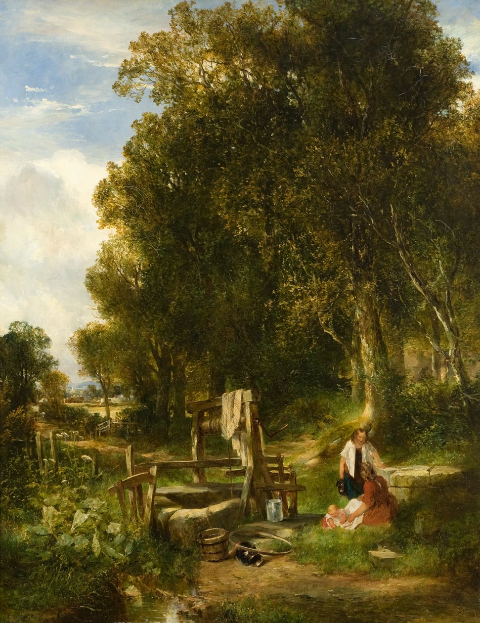 Un puits forestier - John Crawford Wintour