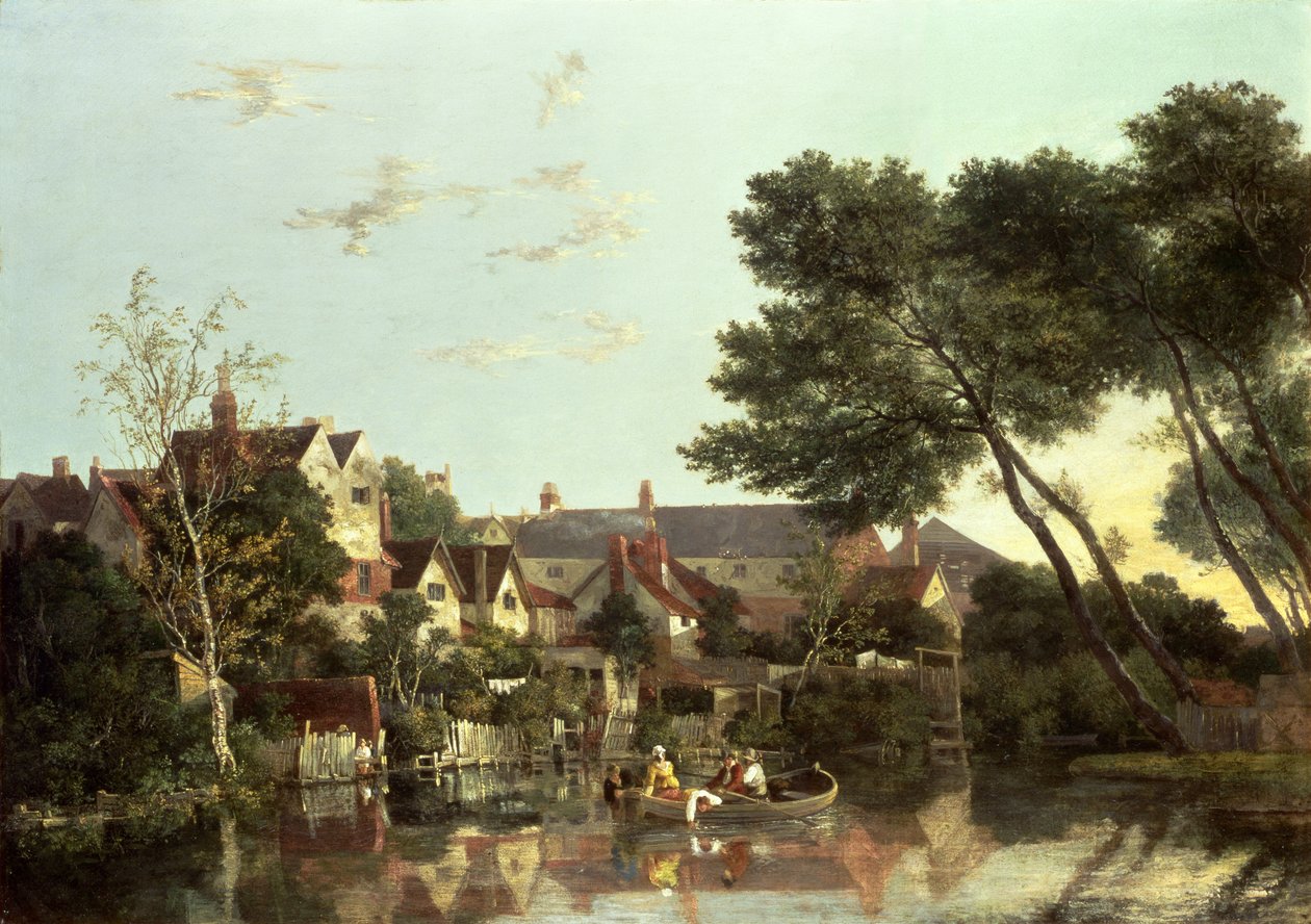 Rivière de Norwich, après-midi, vers 1812-19 - John Crome