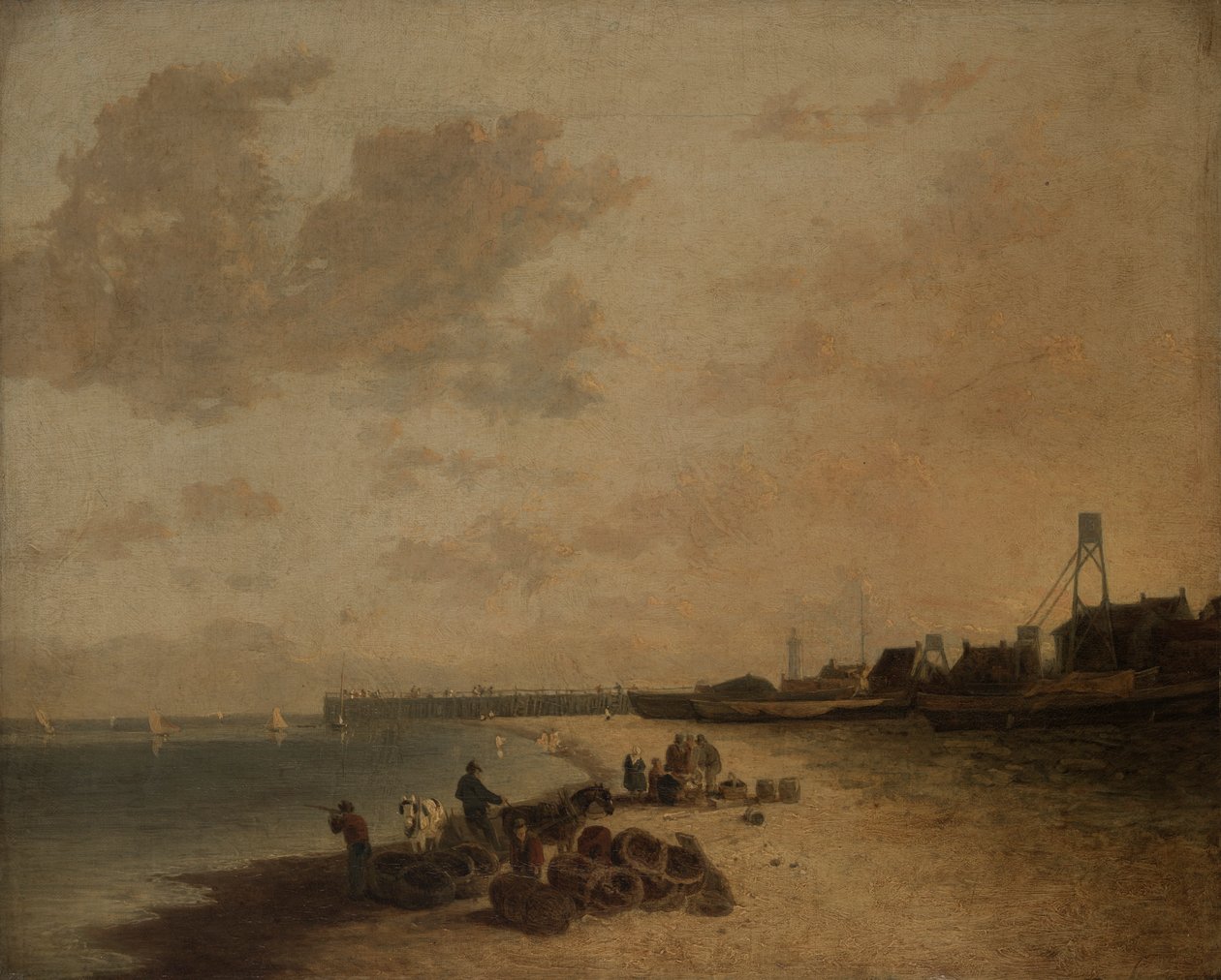 Plage de Yarmouth - John Crome