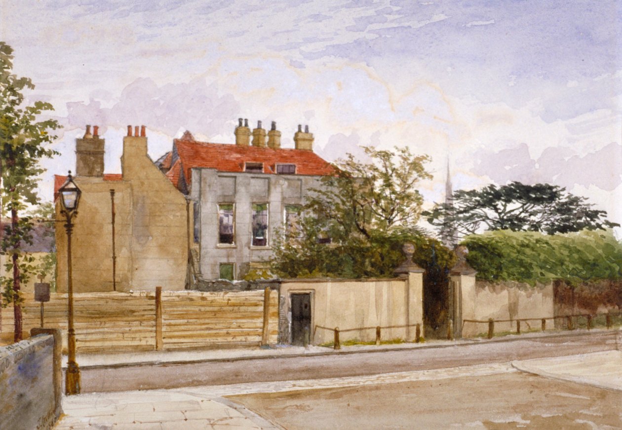 Vue de Turret House, Lambeth, Londres - John Crowther