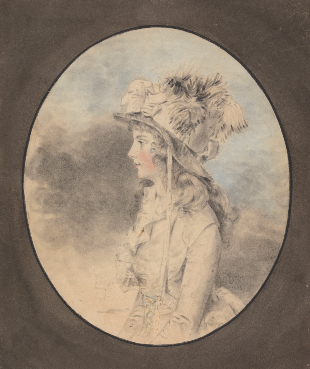 Mademoiselle Nott - John Downman
