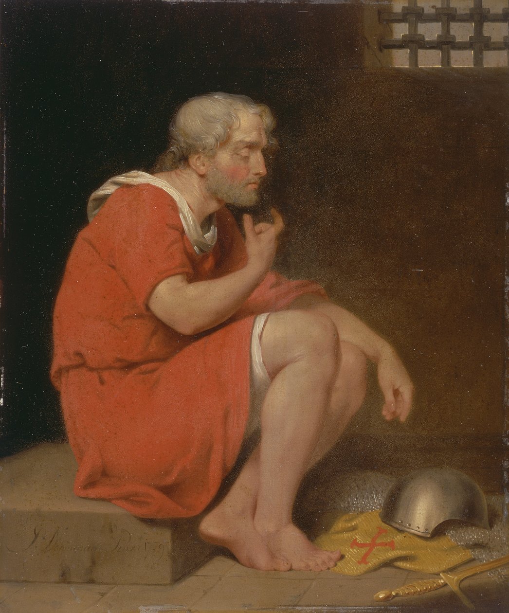 Robert, duc de Normandie, en prison - John Downman