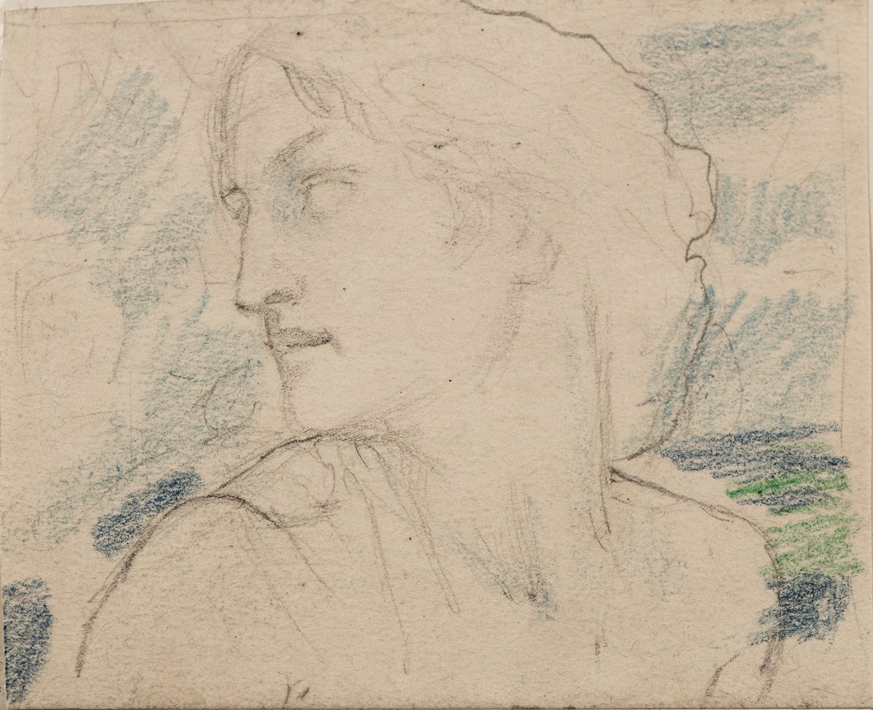 Sans titre [Figure féminine] - John Duncan