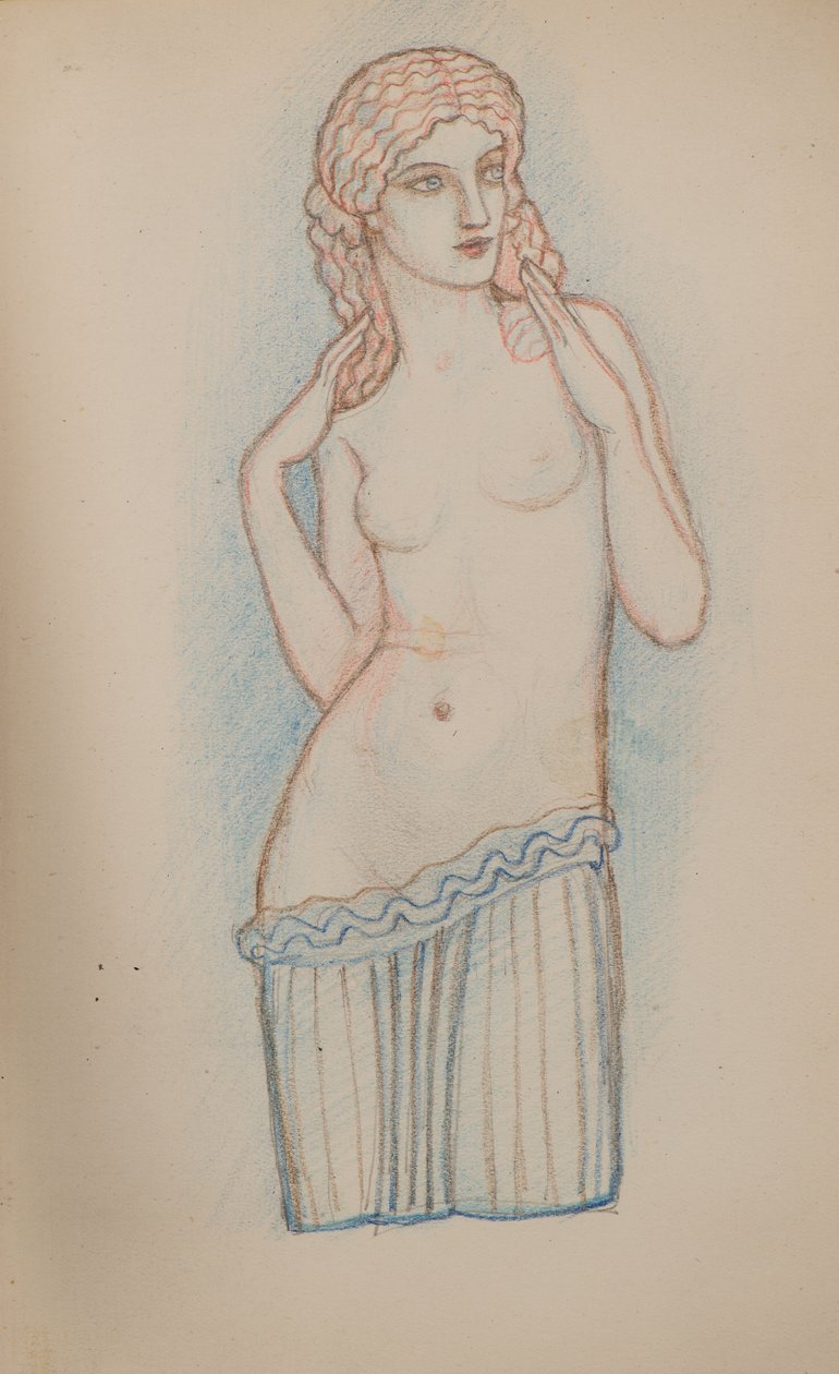 Sans titre [Figure féminine] - John Duncan