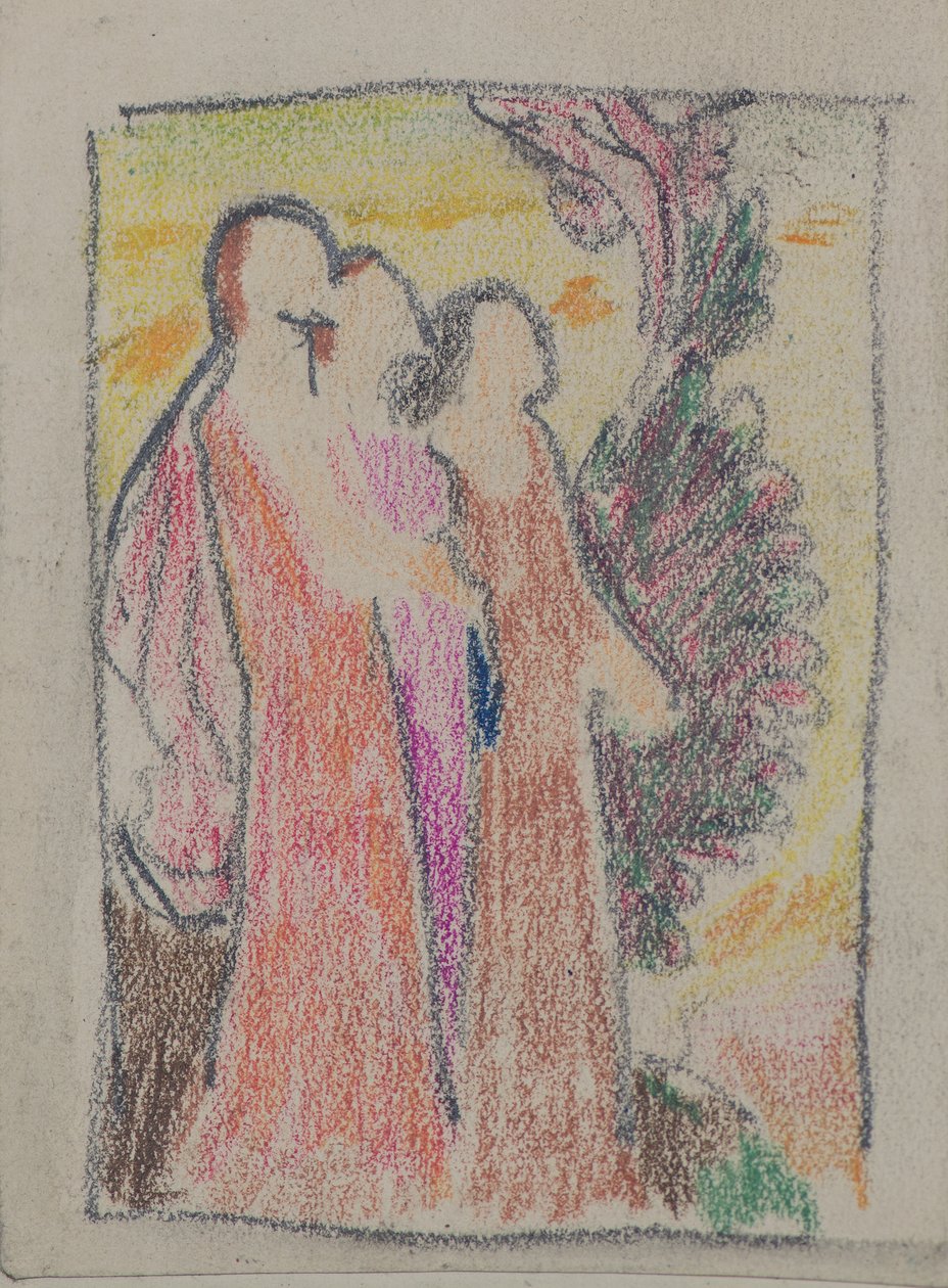 Sans titre [Trois figures] - John Duncan