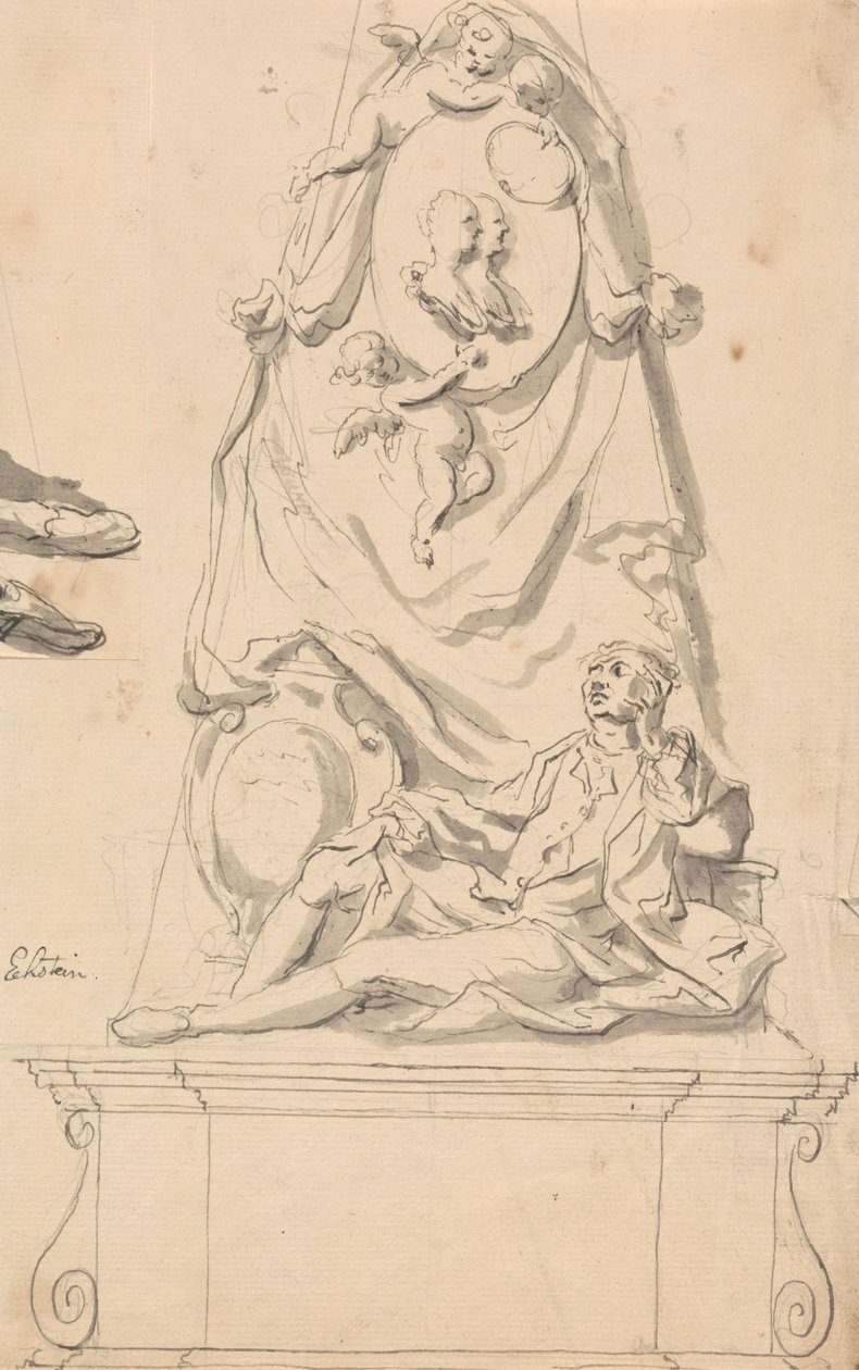 Conception pour un monument funéraire - John Eckstein