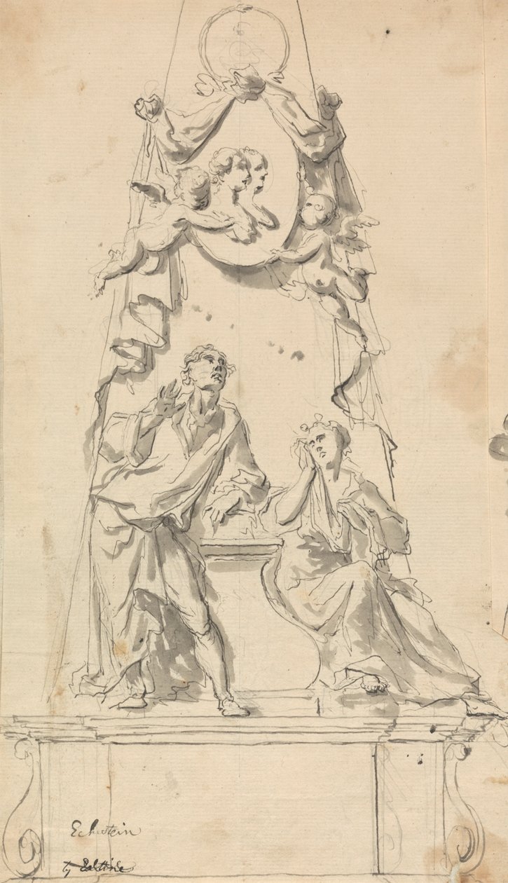 Design pour un monument funéraire - John Eckstein