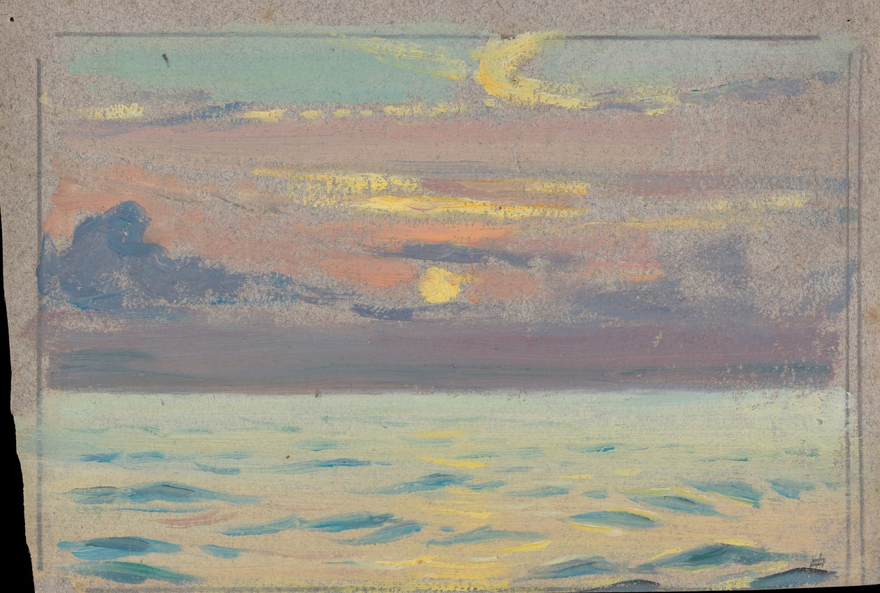 Paysage marin - John Everett