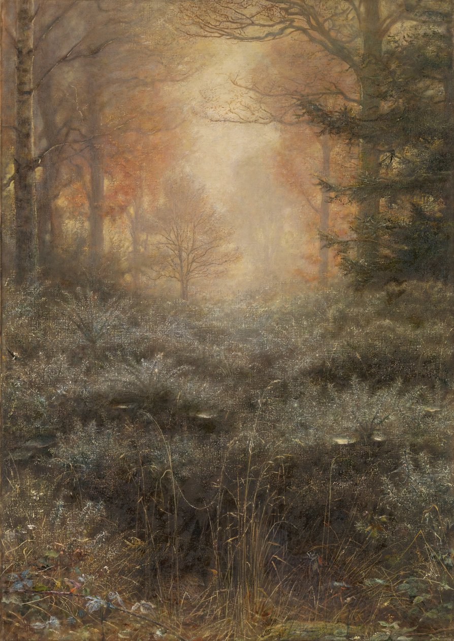 Furze trempé dans la rosée - John Everett Millais