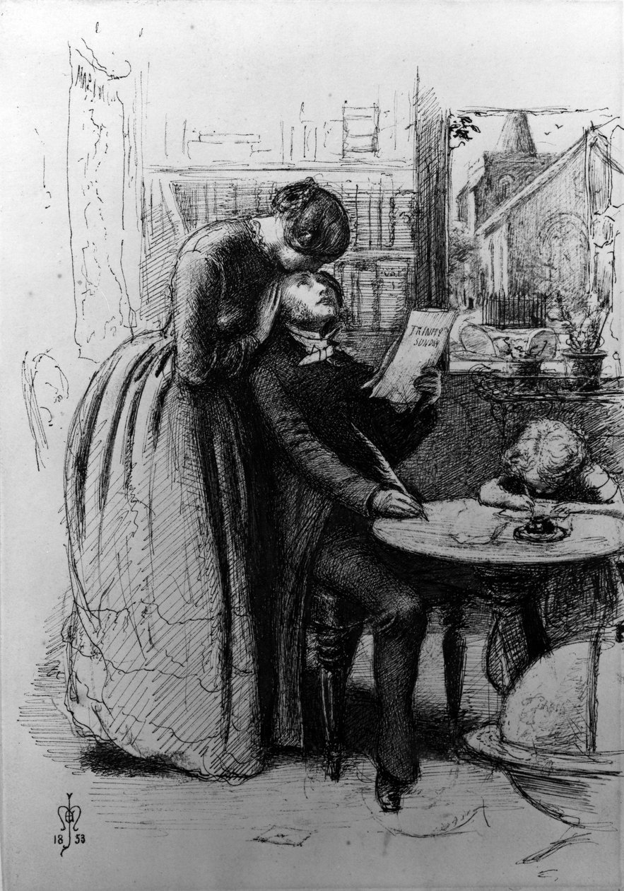 Marié par amour, 1853 - John Everett Millais
