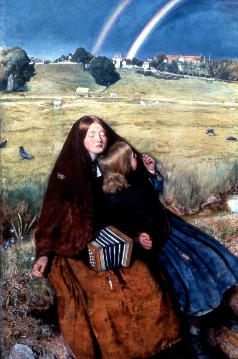 La fille aveugle, 1856 - John Everett Millais