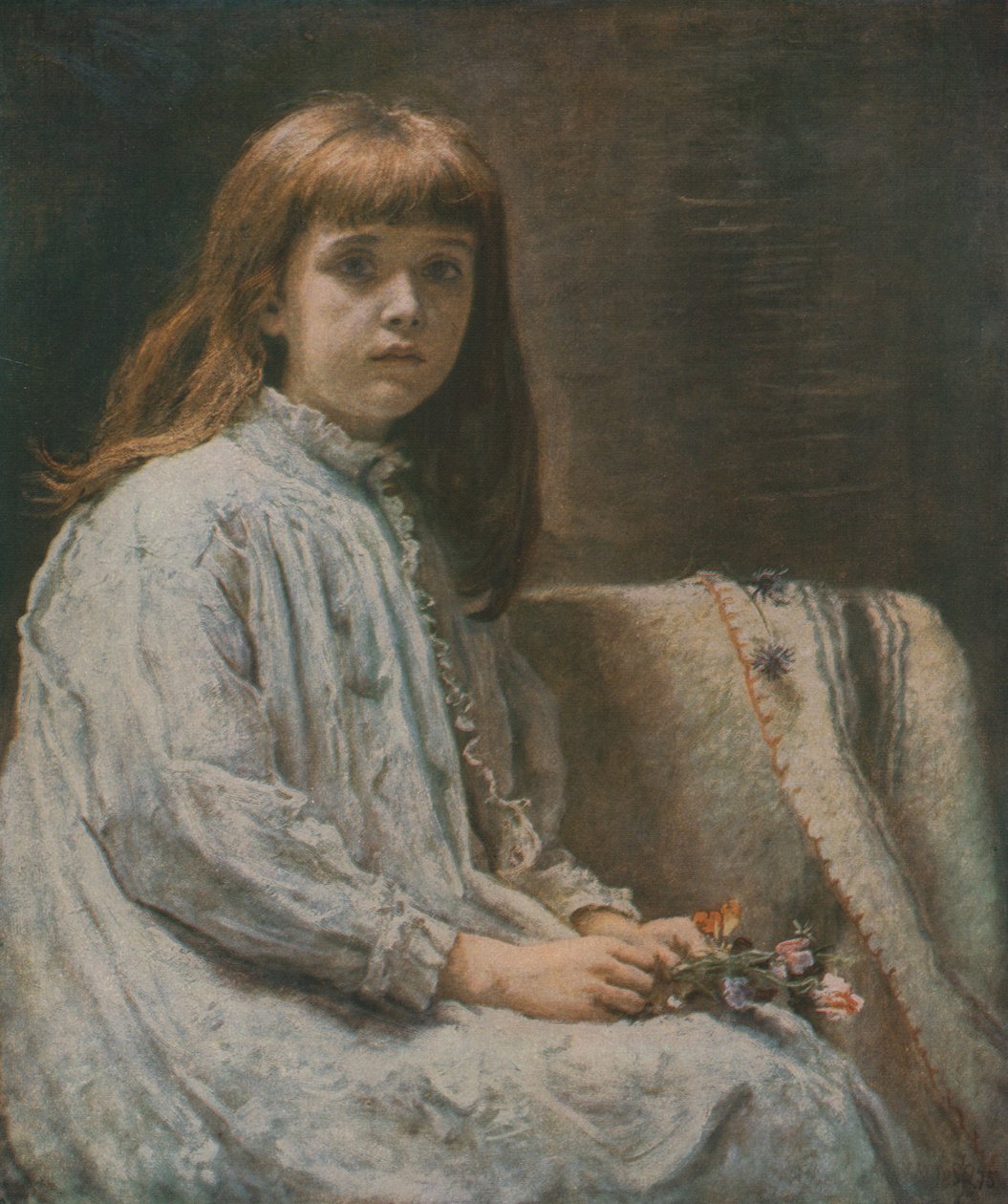 Le convalescent, 1875, vers 1930 - John Everett Millais