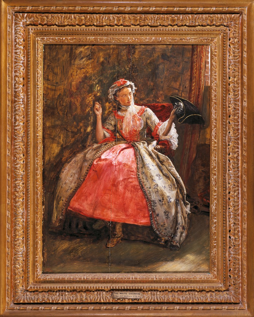La Cocarde Blanche - John Everett Millais
