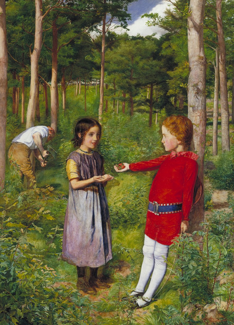 La Fille du bûcheron - John Everett Millais