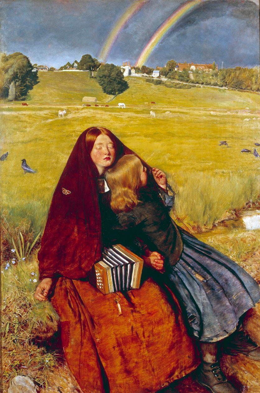 La fille aveugle - John Everett Millais