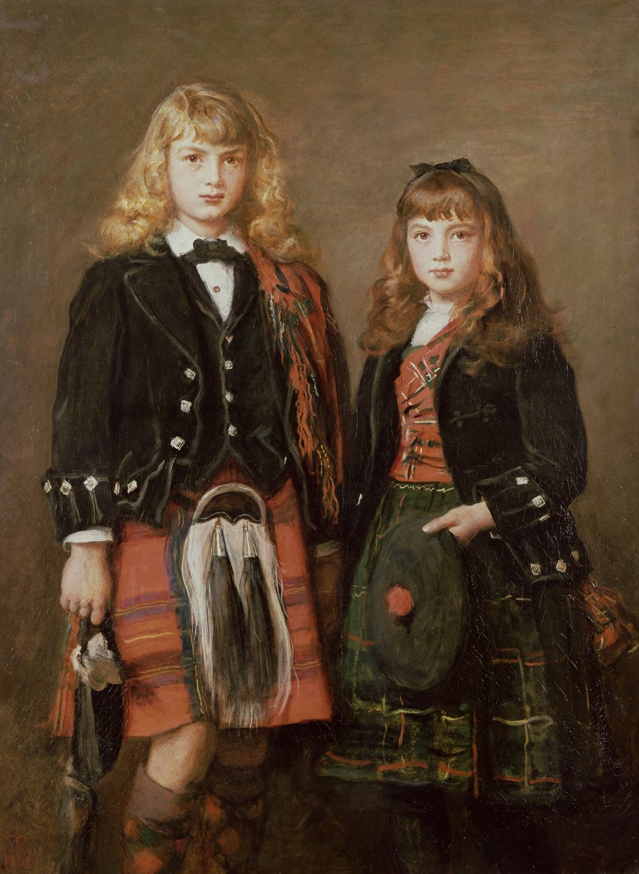 Deux enfants - John Everett Millais
