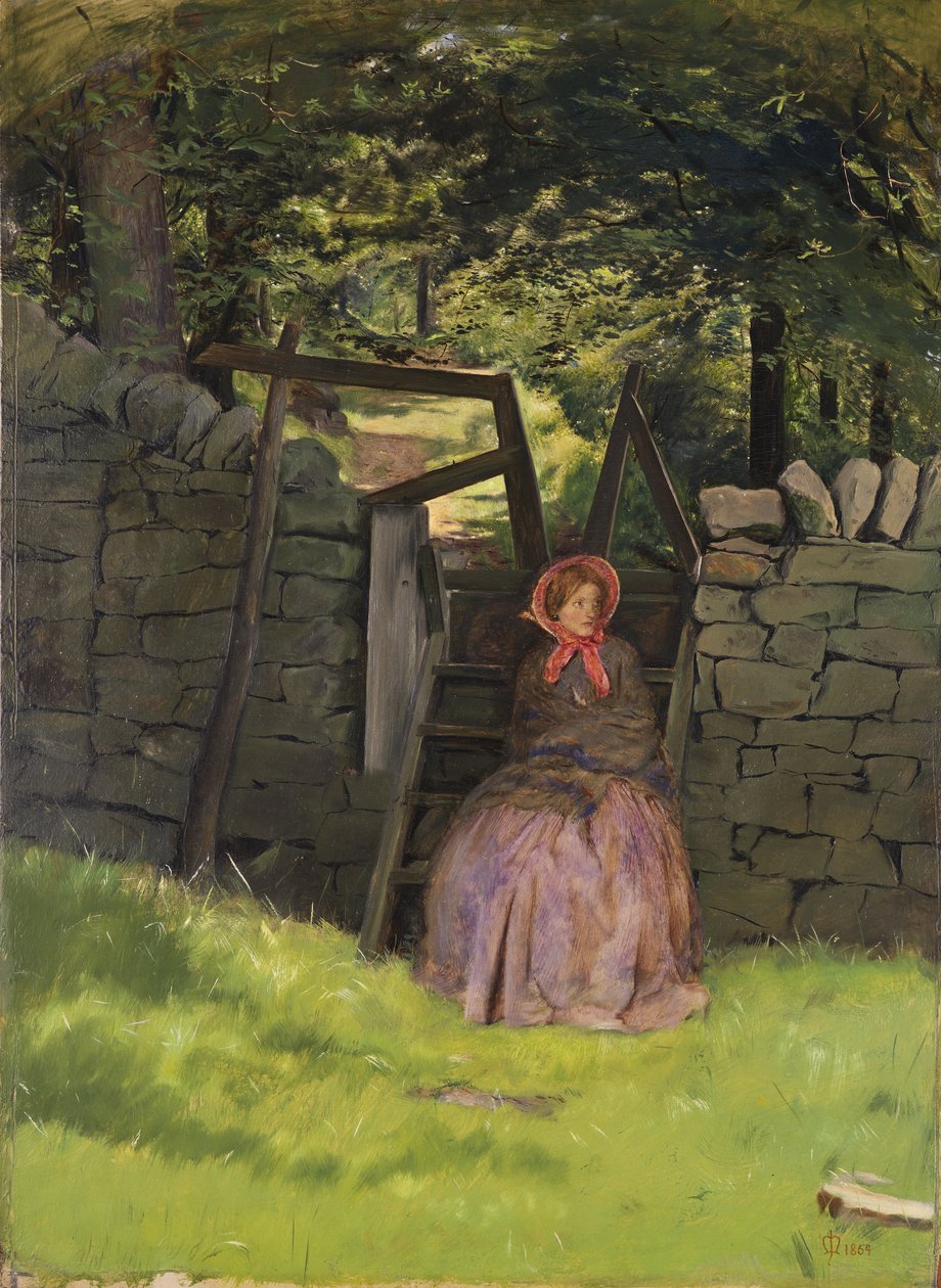 Attente, 1854 - John Everett Millais