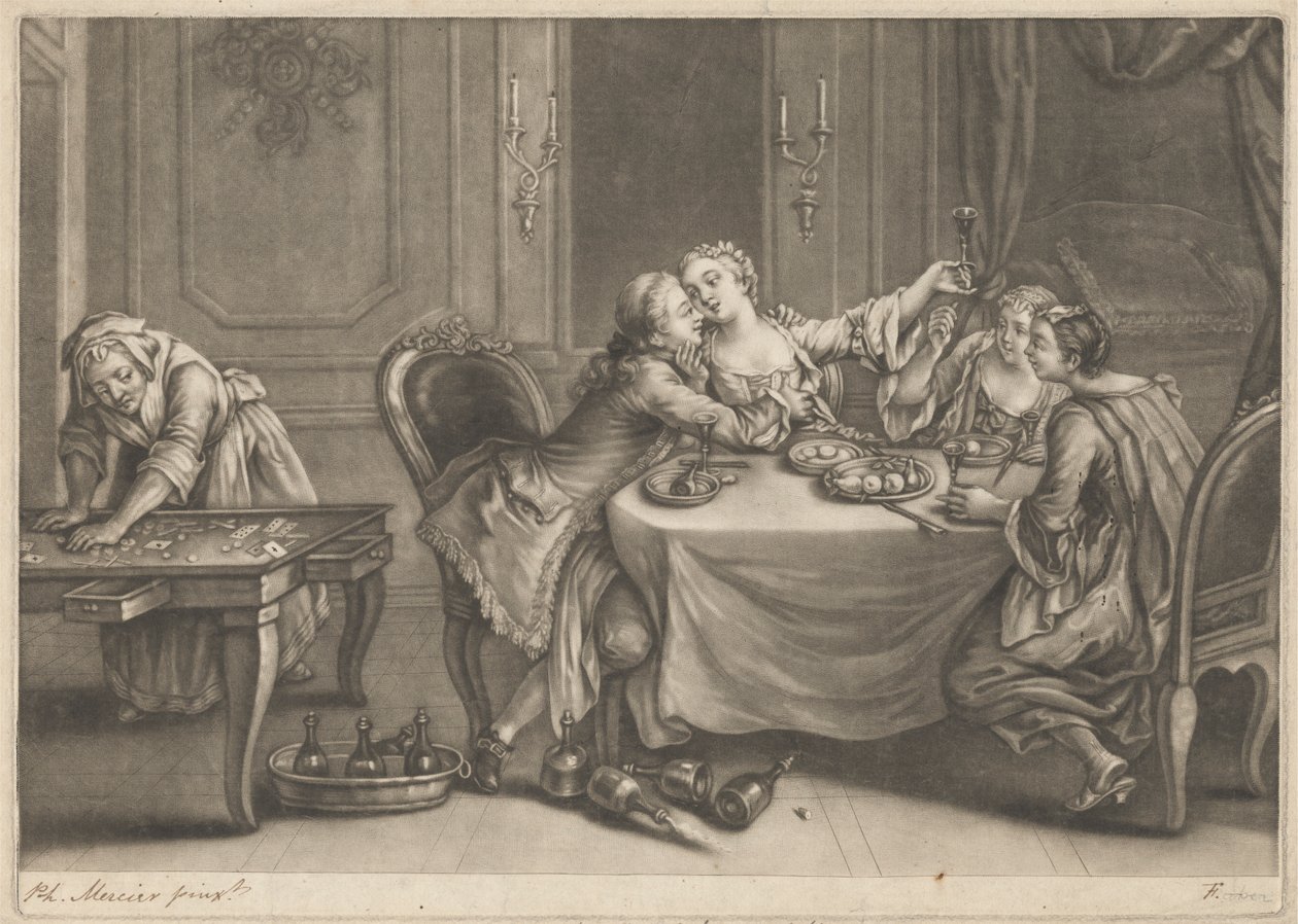 Le Fils Prodigue avec des Prostituées - John Faber the younger