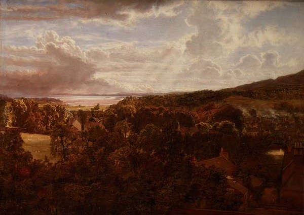 Un Village en Galloway - John Faed