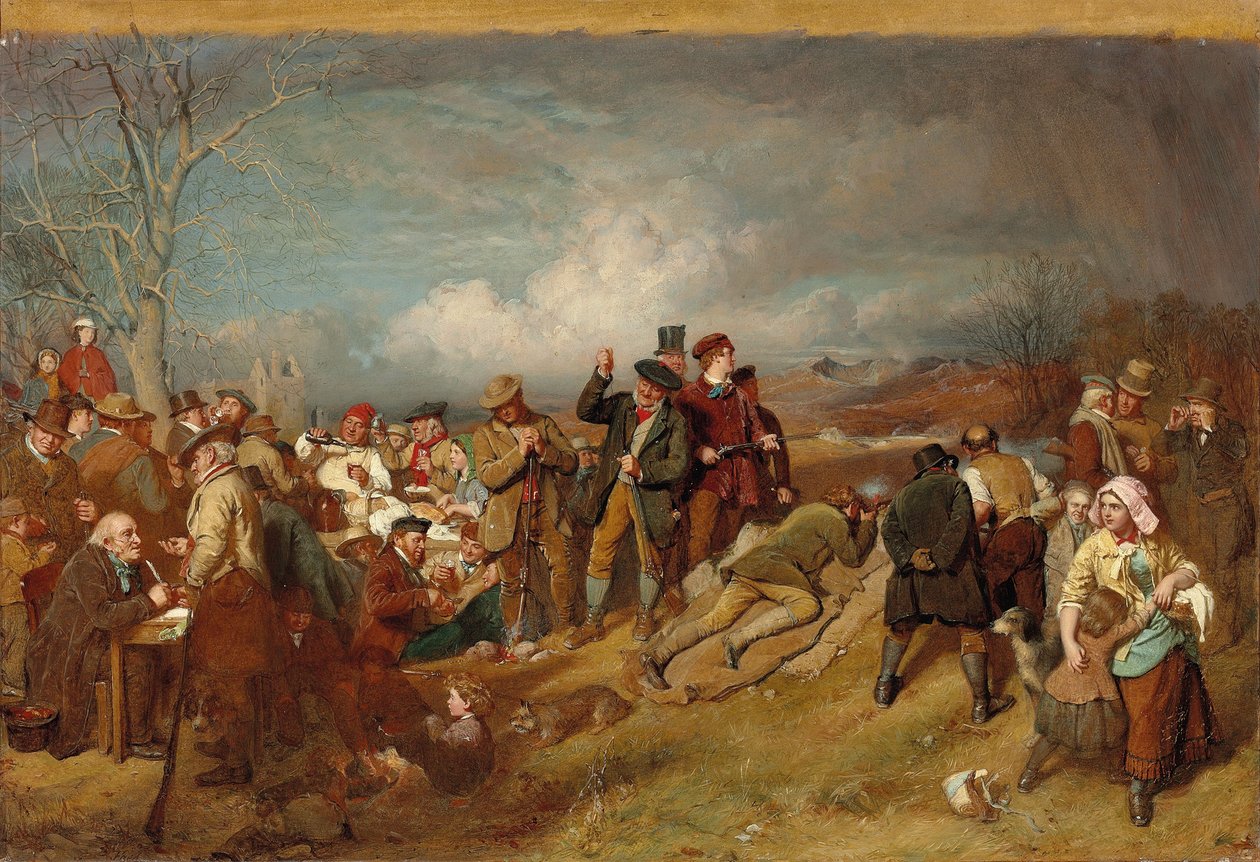 Le Wappenshaw : Un concours de tir - John Faed