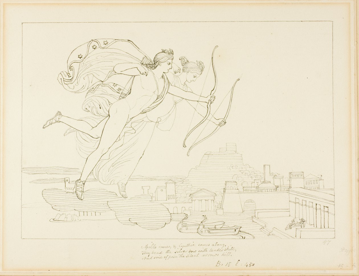 Apollo et Diana - John Flaxman