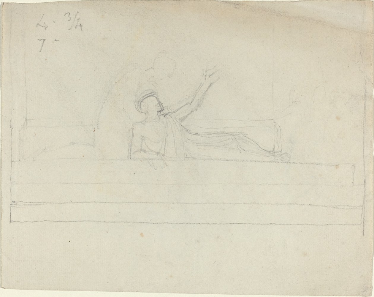 Deux figures classiques grecques - John Flaxman