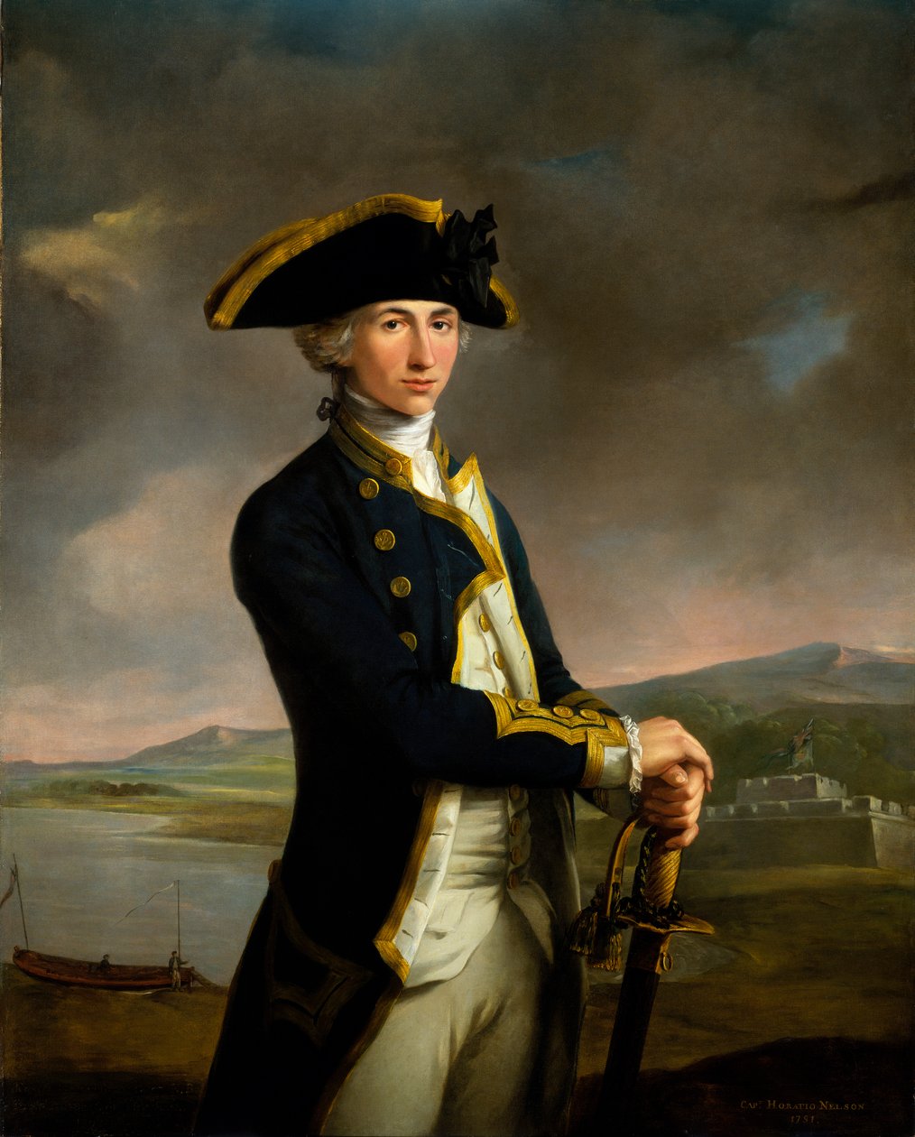 Capitaine Horatio Nelson (1758-1805) - John Francis Rigaud