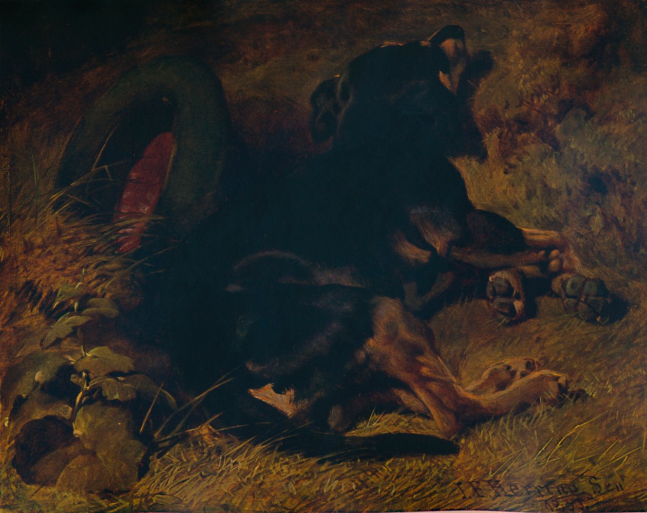 Chien endormi, 1850, 1935 - John Frederick Hering
