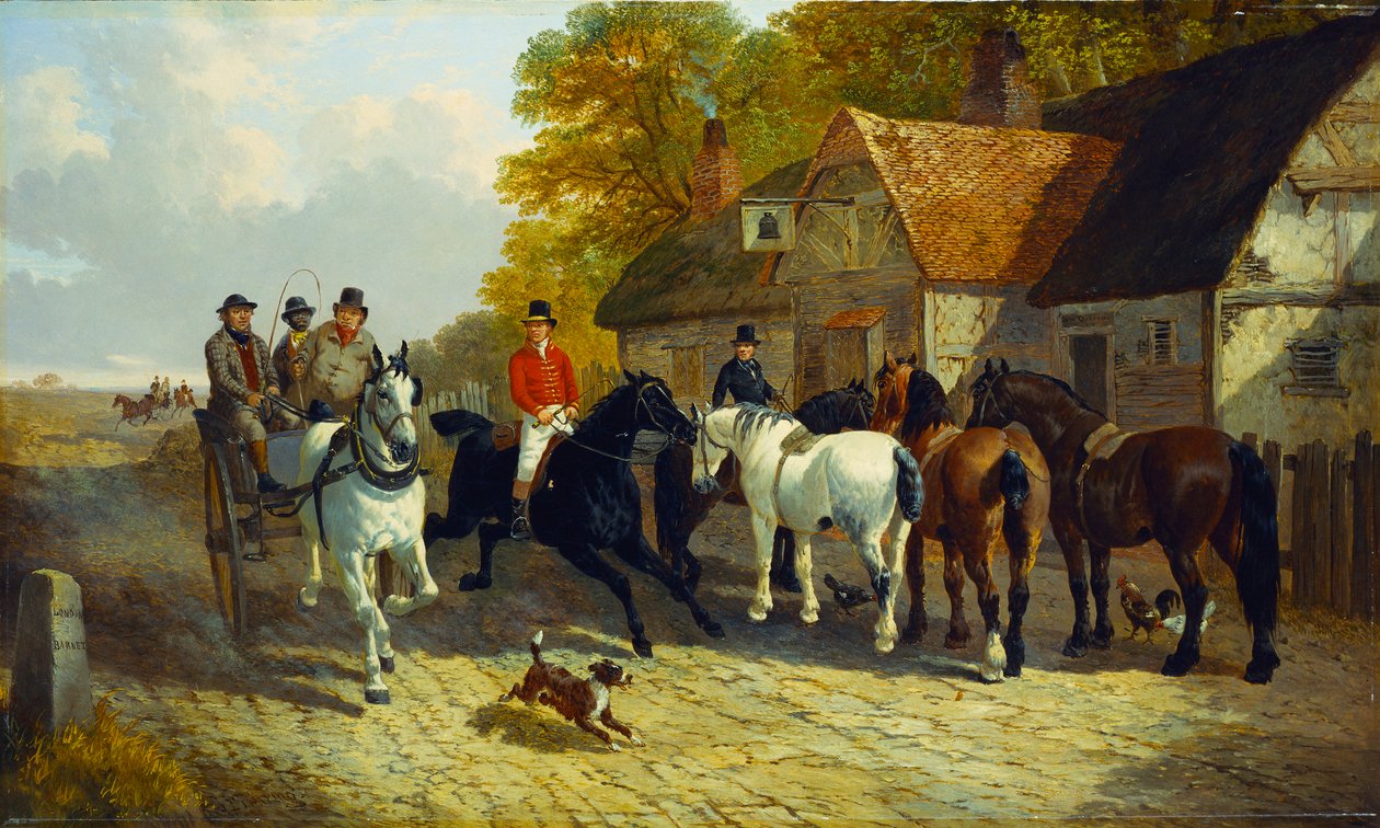 En route pour la foire de Barnet - John Frederick Herring Junior