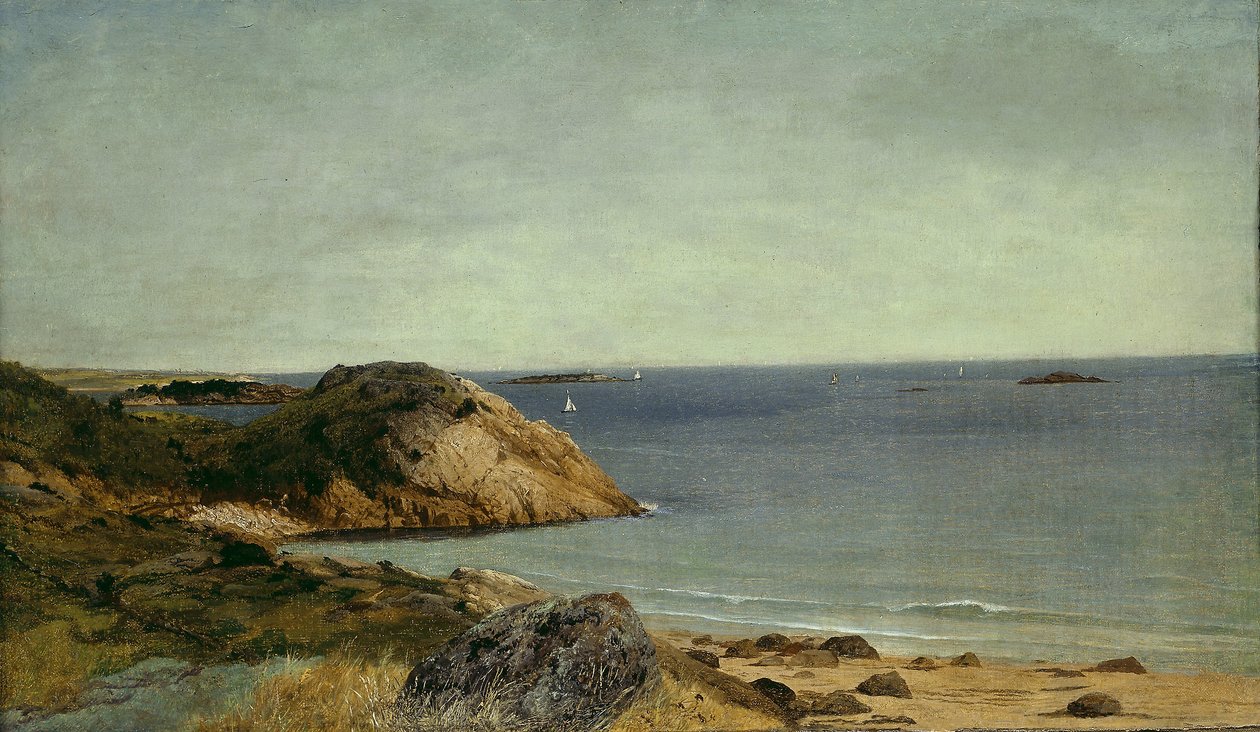 Côte rocheuse, c.1860 - John Frederick Kensett