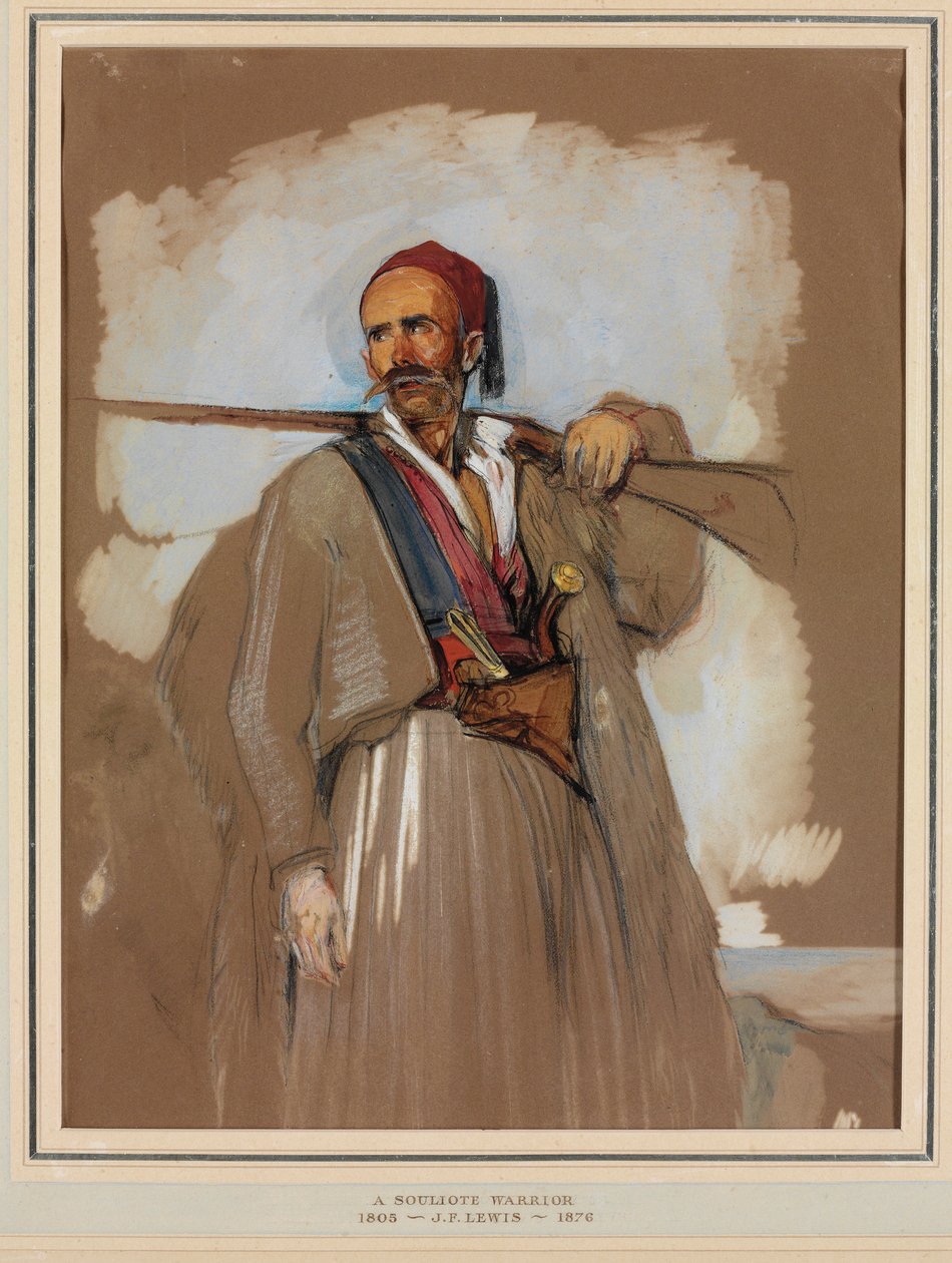 Un guerrier suliote - John Frederick Lewis