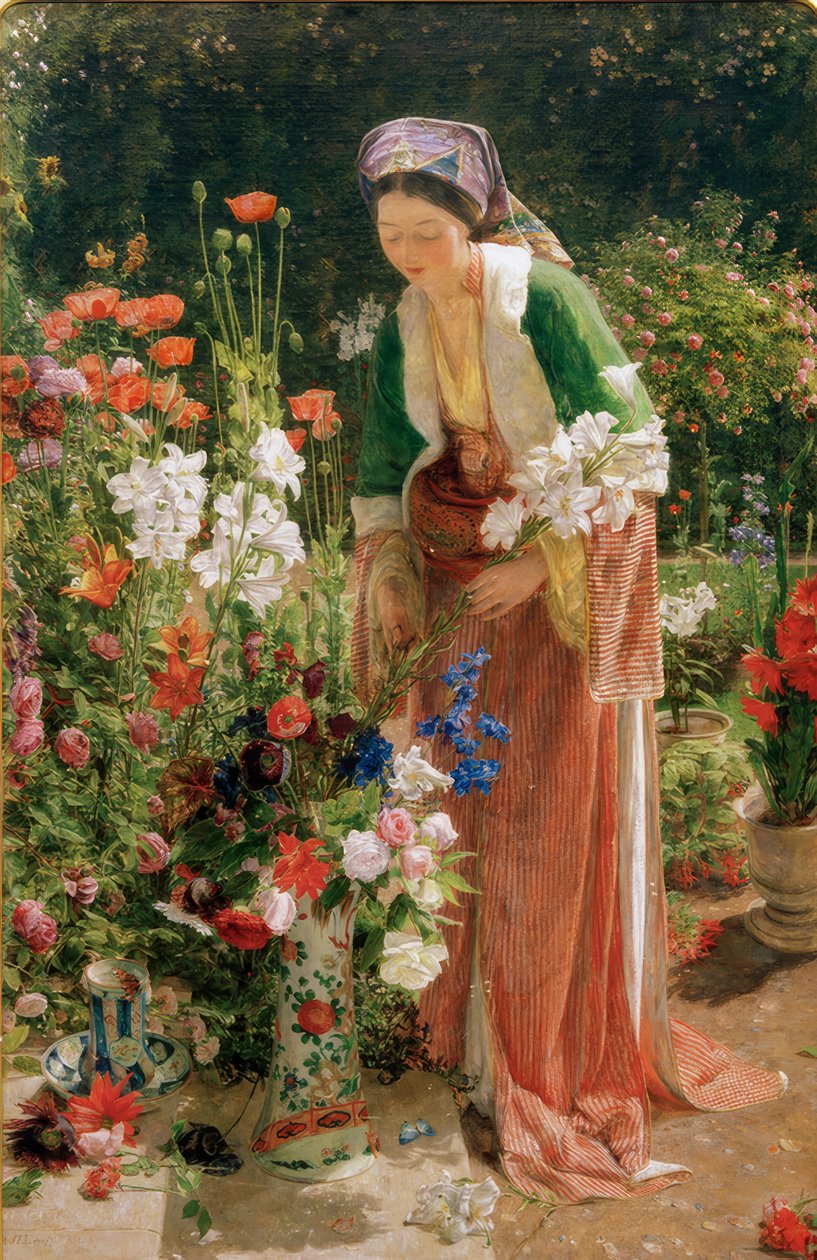 Dans le jardin du Beis - John Frederick Lewis